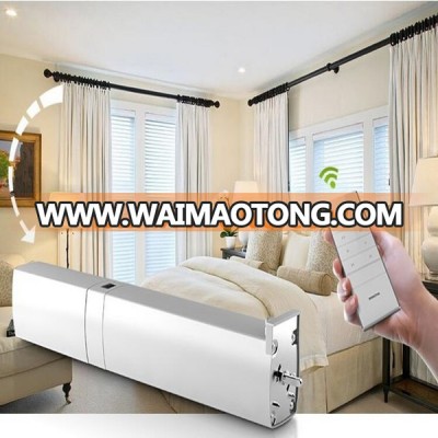 Motorized curtains motor with remote control